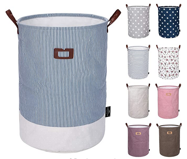 Linen Laundry Basket - A Thrifty Mom