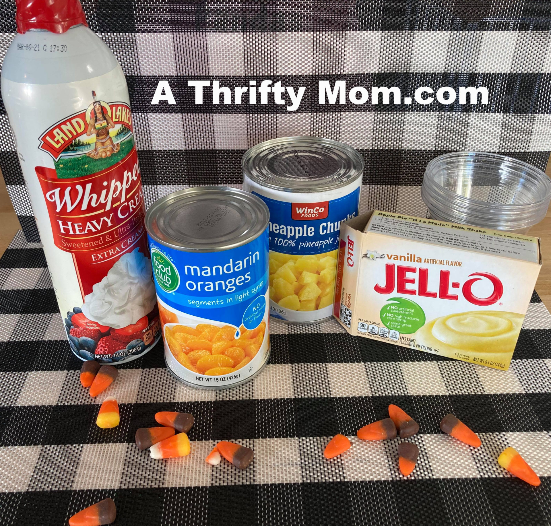 Candy Corn Cups - A Thrifty Mom - Recipes, Crafts, DIY and more