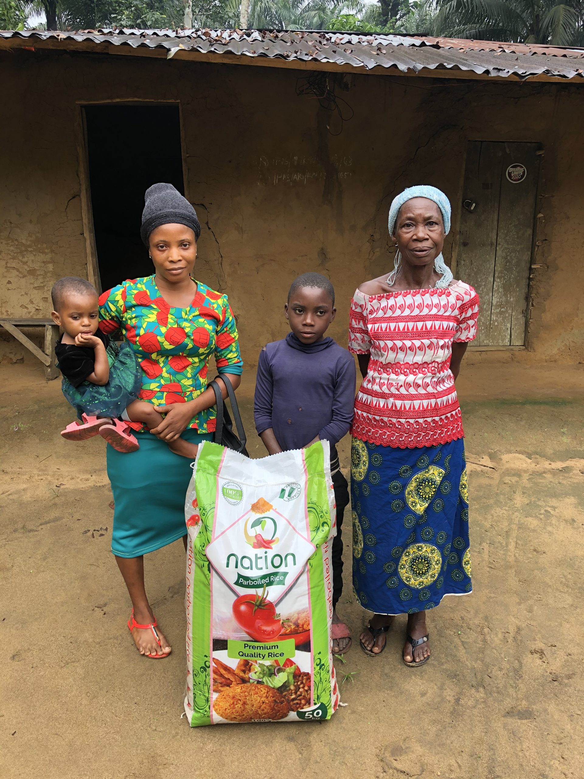 Bag of Rice Project 190 A visit to the Besi family A Thrifty Mom