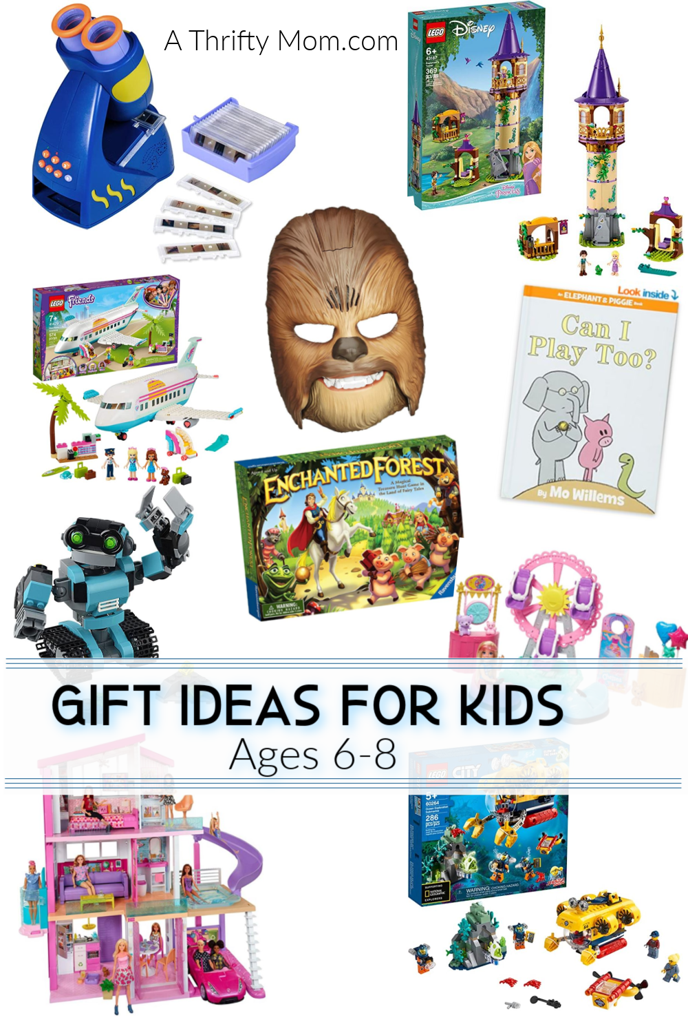 Gift Ideas for Kids Ages 68  A Thrifty Mom  Recipes, Crafts, DIY and