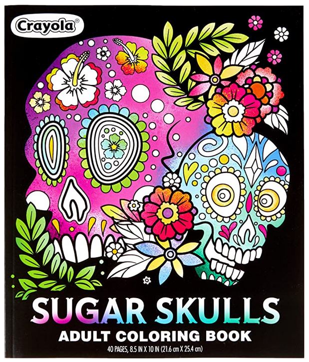 Download Crayola Sugar Skulls Coloring Book - A Thrifty Mom ...