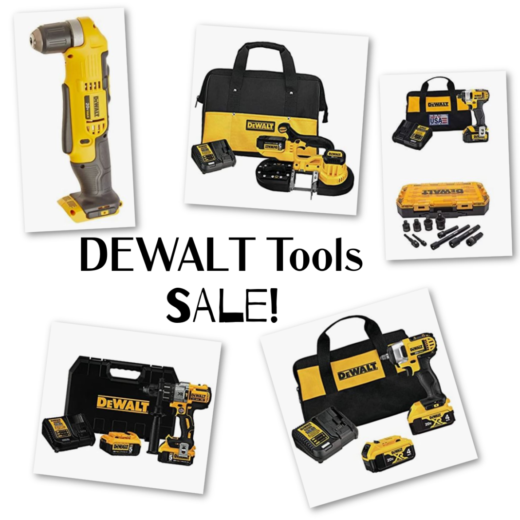 DEWALT Tools Sale A Thrifty Mom