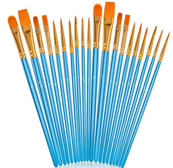 Acrylic Paint Brushes Set – A Thrifty Mom