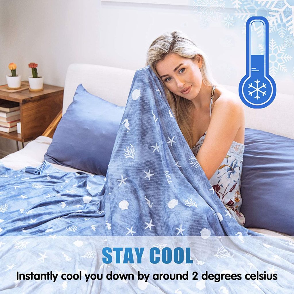 Cooling blanket - A Thrifty Mom