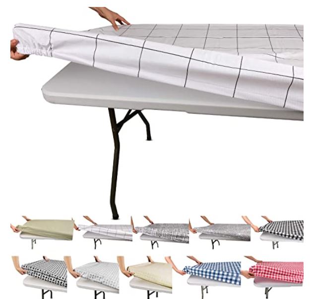 Fitted Vinyl Picnic Table Cloths A Thrifty Mom