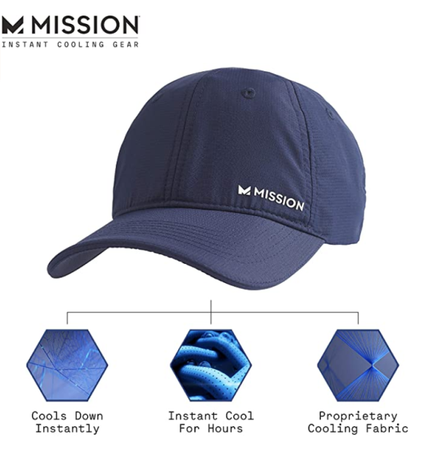 Cooling baseball cap A Thrifty Mom