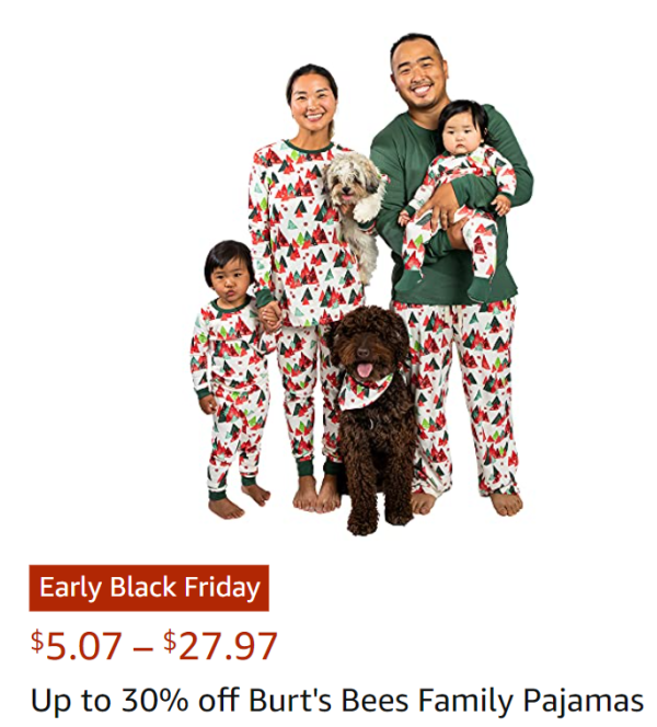 Burt's Bees family pajamas A Thrifty Mom