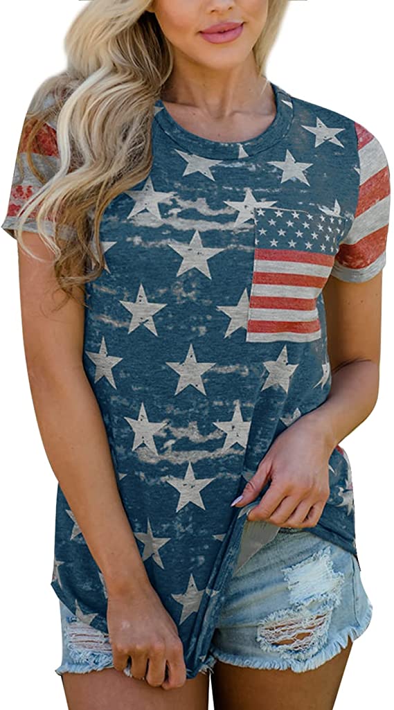 Women's 4th of July shirt - A Thrifty Mom