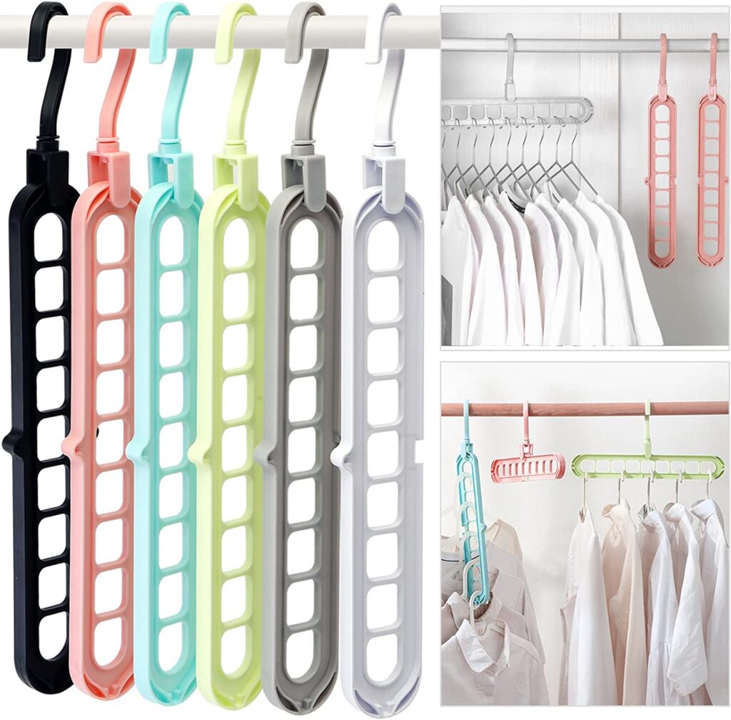 6 pack of hanger holders A Thrifty Mom
