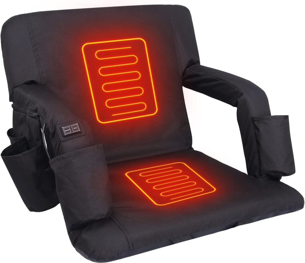Heated stadium seat A Thrifty Mom