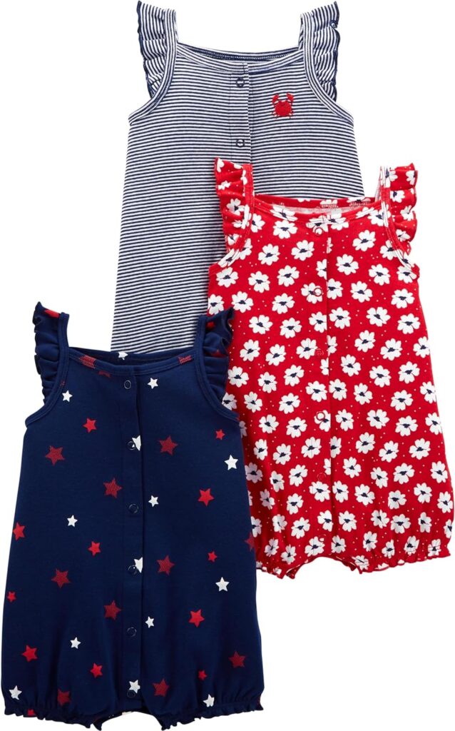Set of 3 baby rompers – A Thrifty Mom