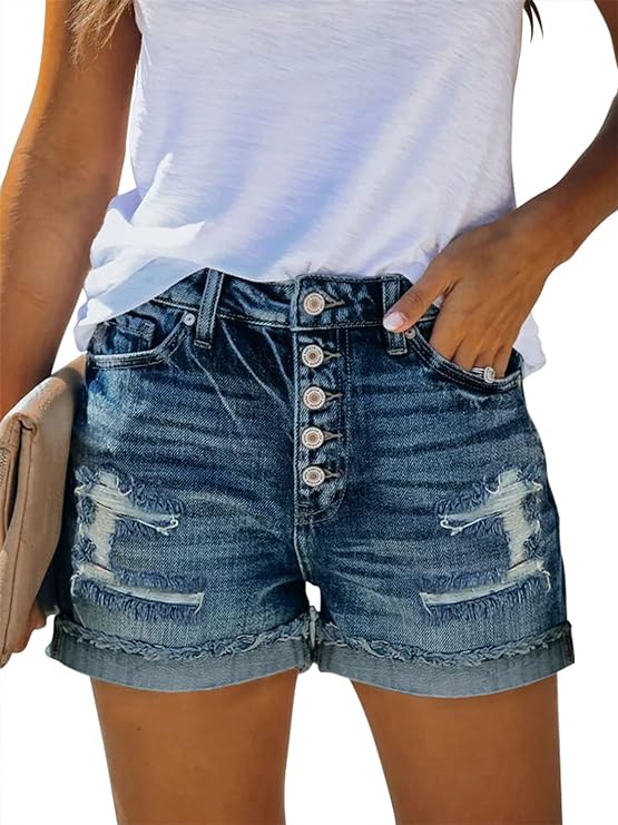 Denim shorts for women - A Thrifty Mom