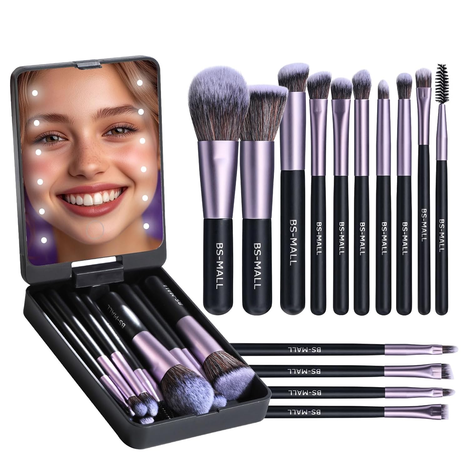 Travel Makeup Brush Set A Thrifty Mom